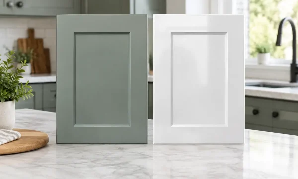 Painted Versus Vinyl Kitchen Doors Compared